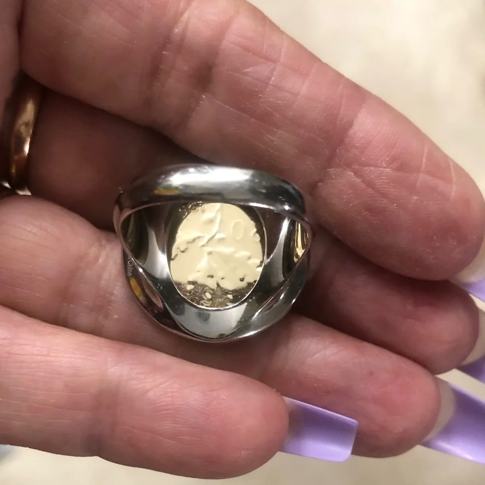 Two-Tone Gold and Silver Coin Cufflink — Classic Men's and women’s Accessory